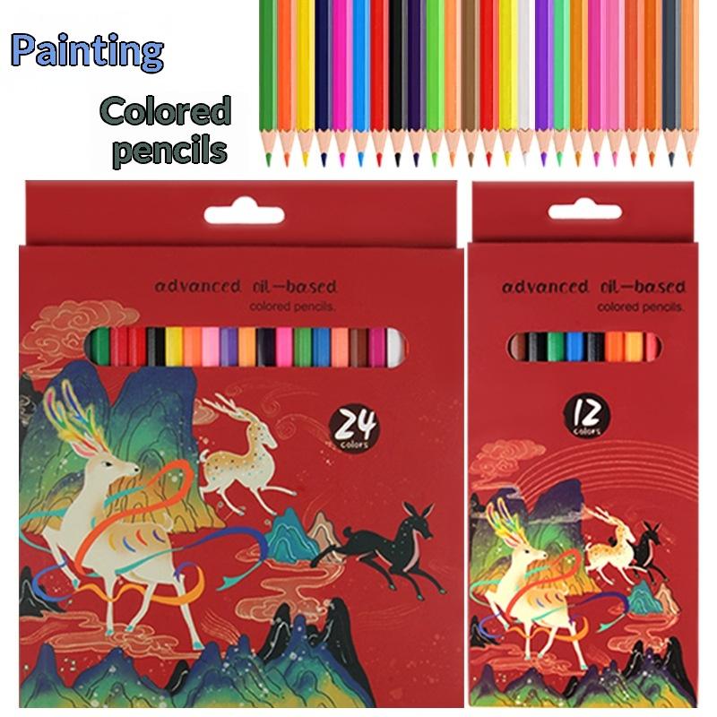 Colored Pencil Professional - Oil Based Colored Pencil Set 12