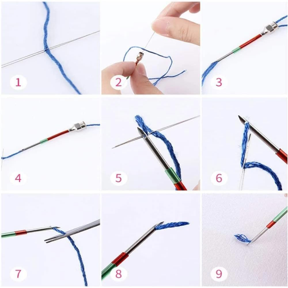 1set Punch Needle Tool Kit Emb - Punch Needle Kit recension och pris
