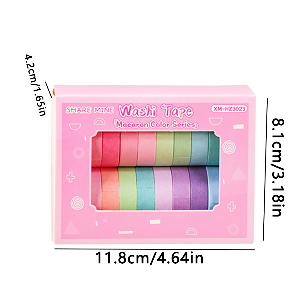 20 Roll Washi Tape Set Diamond - Washi Tape Rolls recension och pris