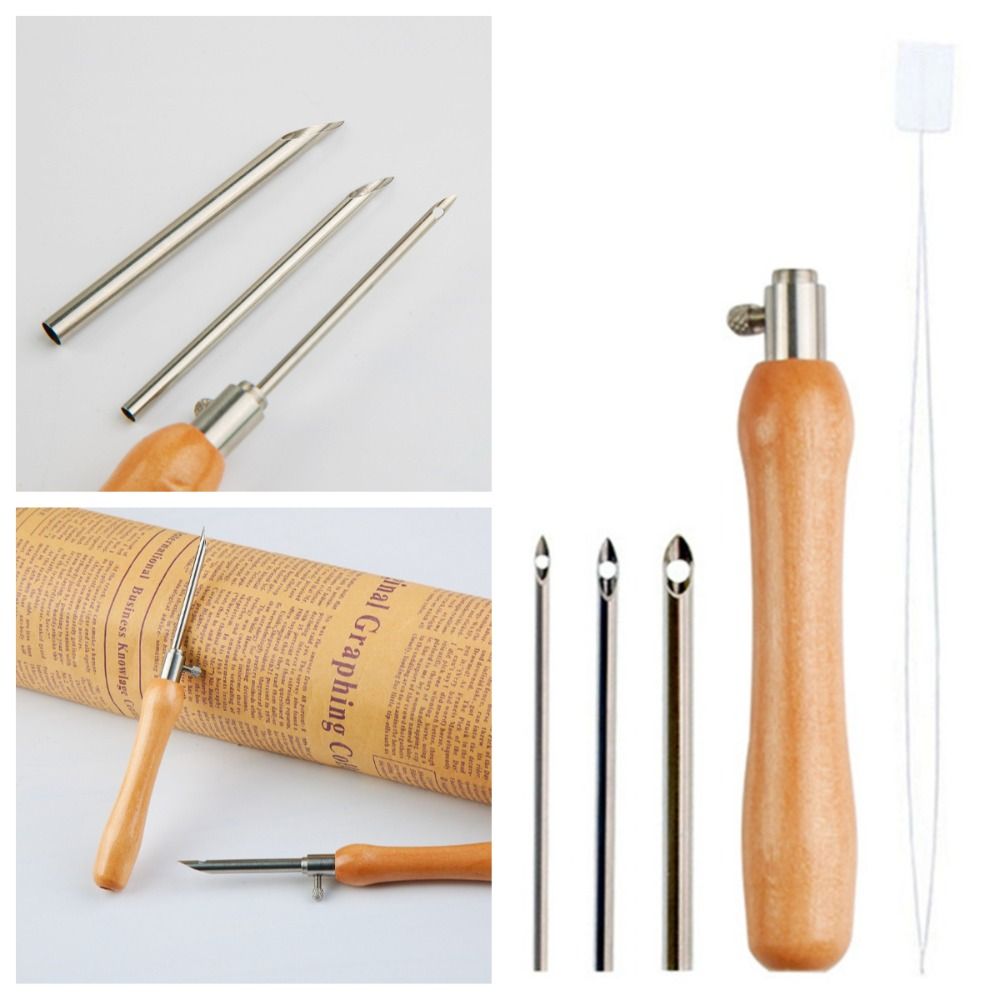 5Pcs 2.5mm/3.5mm/5mm Punch Nee - Punch Needle Kit recension och pris