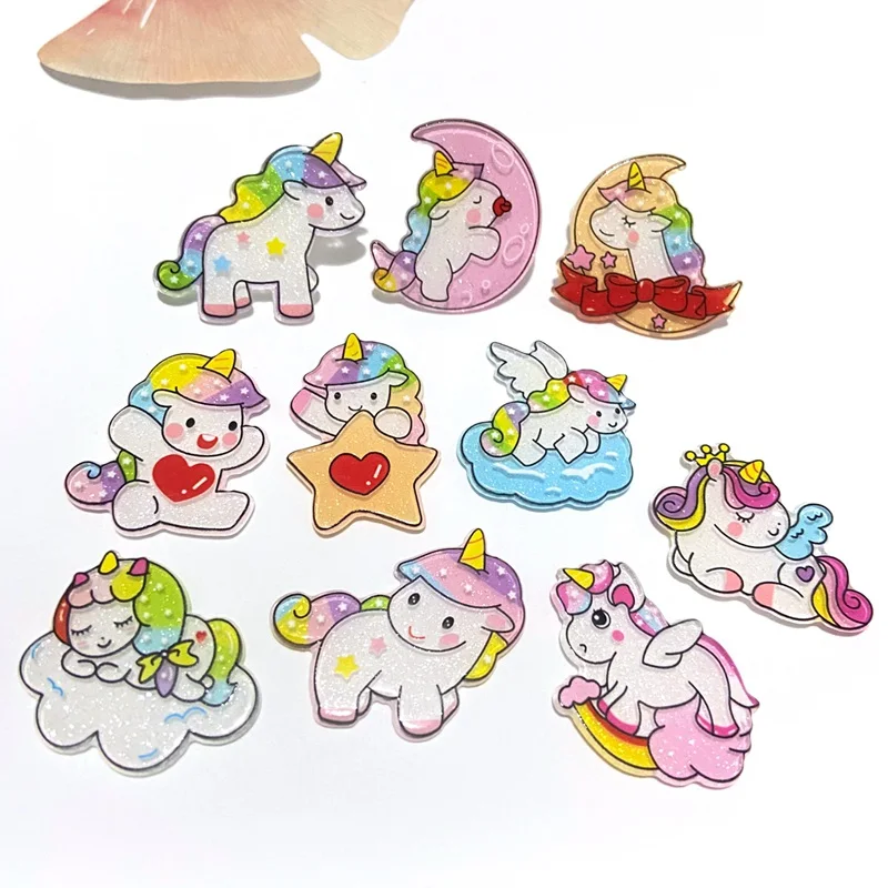 10Pcs/lots New Planar Unicorn  - Art Craft Unicorn recension och pris