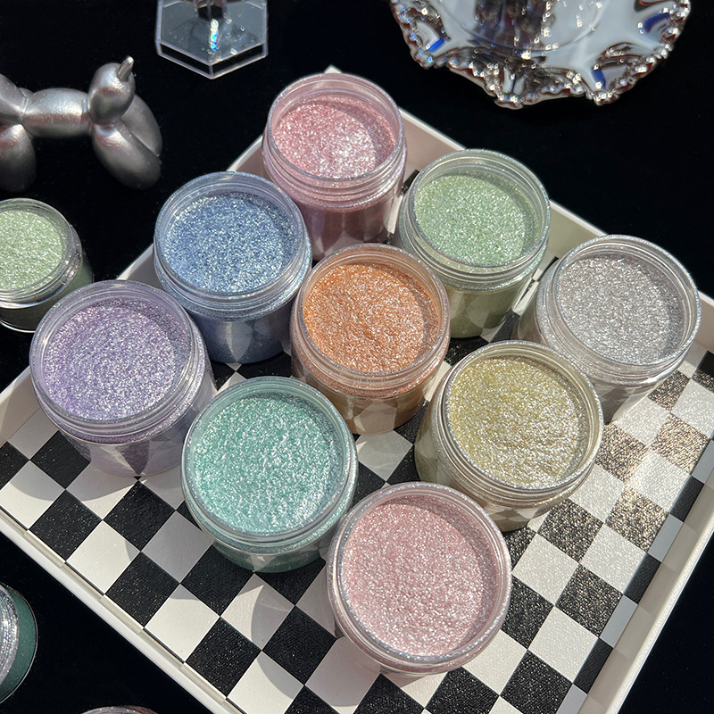 Mermaid Diamond Glitter Mica P - Resin Pigment Powder recension och pris