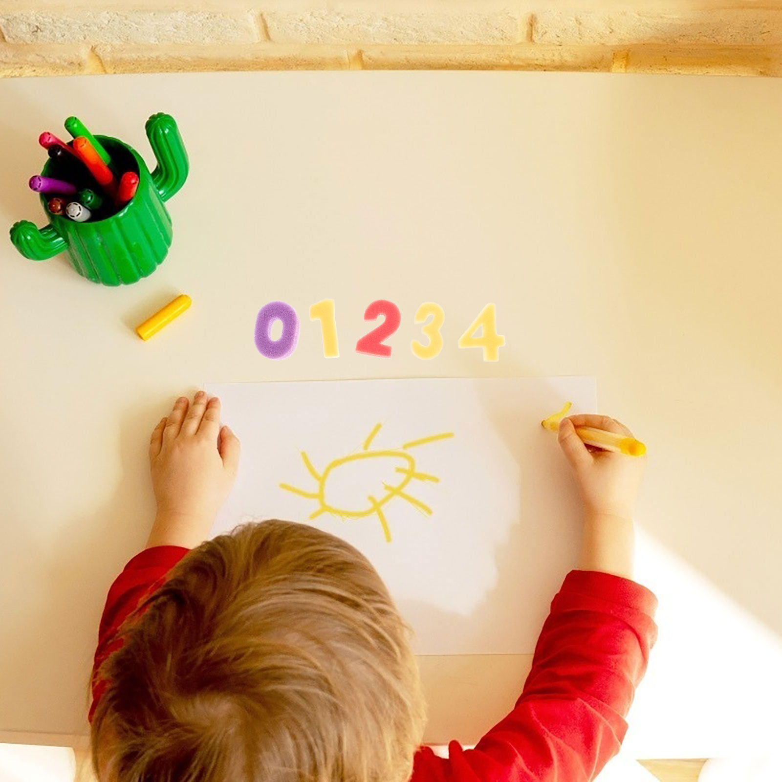1Set Kids Sponge Stamper Set A - Art Craft Number recension och pris