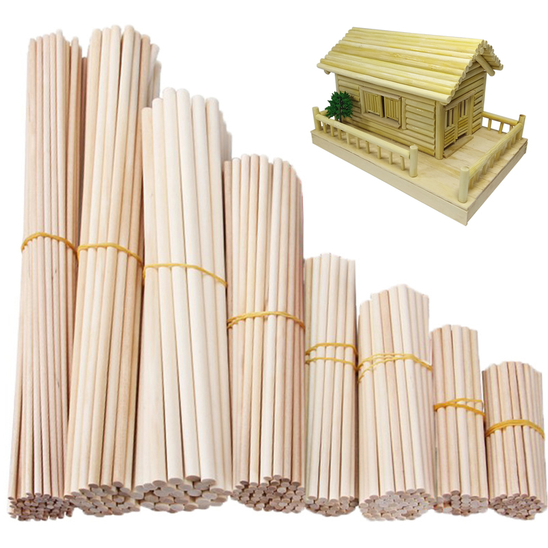 Round Wooden Stick For Crafts  - Art Craft Stick recension och pris