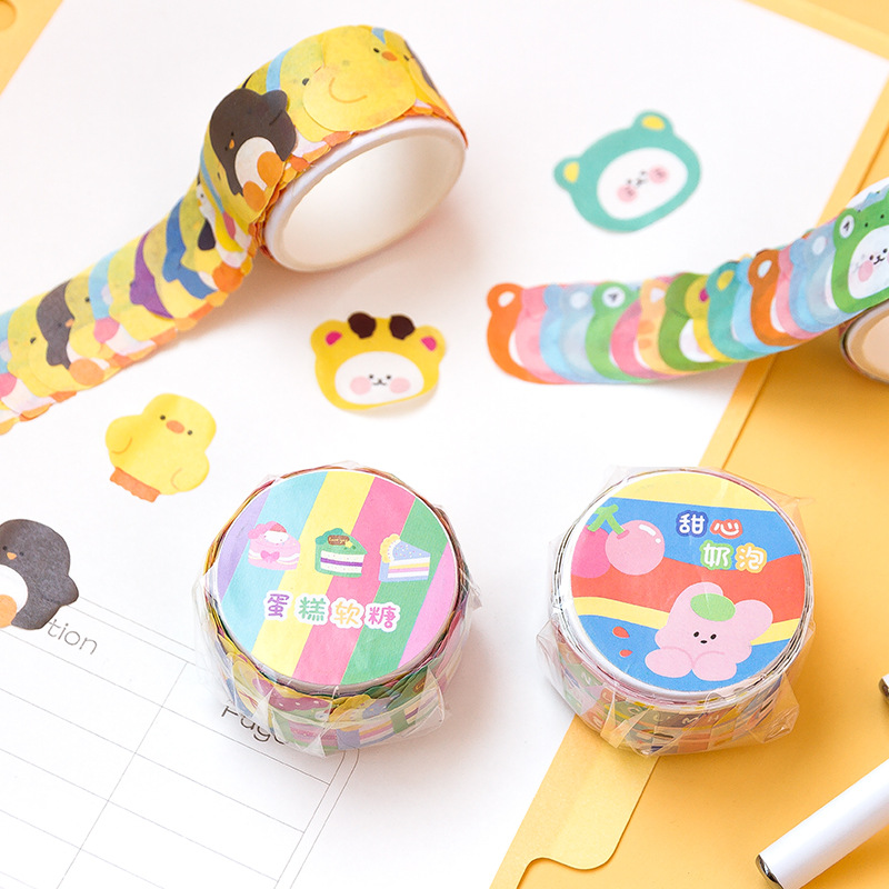 1 Roll Super Cute Die‑Cut Coll - Washi Tape Rolls recension och pris