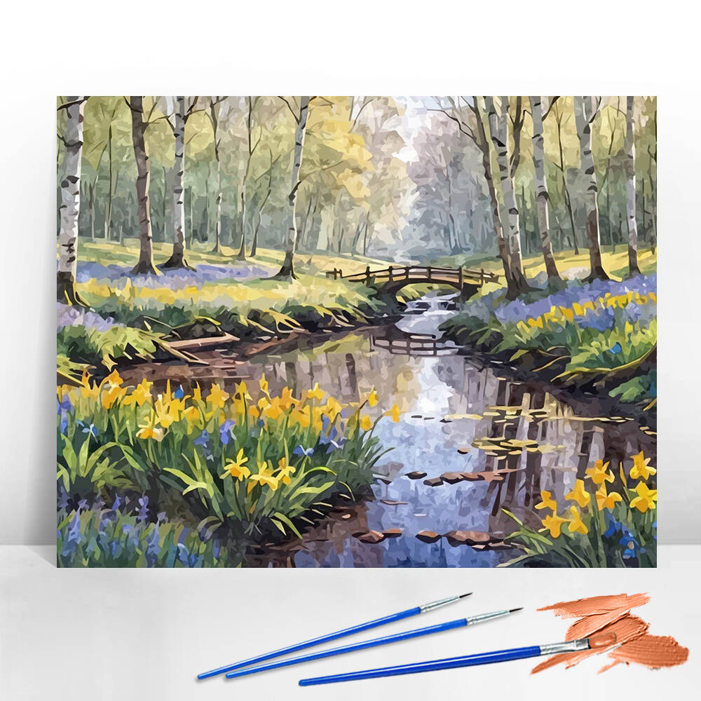 DIY Painting By Numbers Landsc - Art Craft Number recension och pris