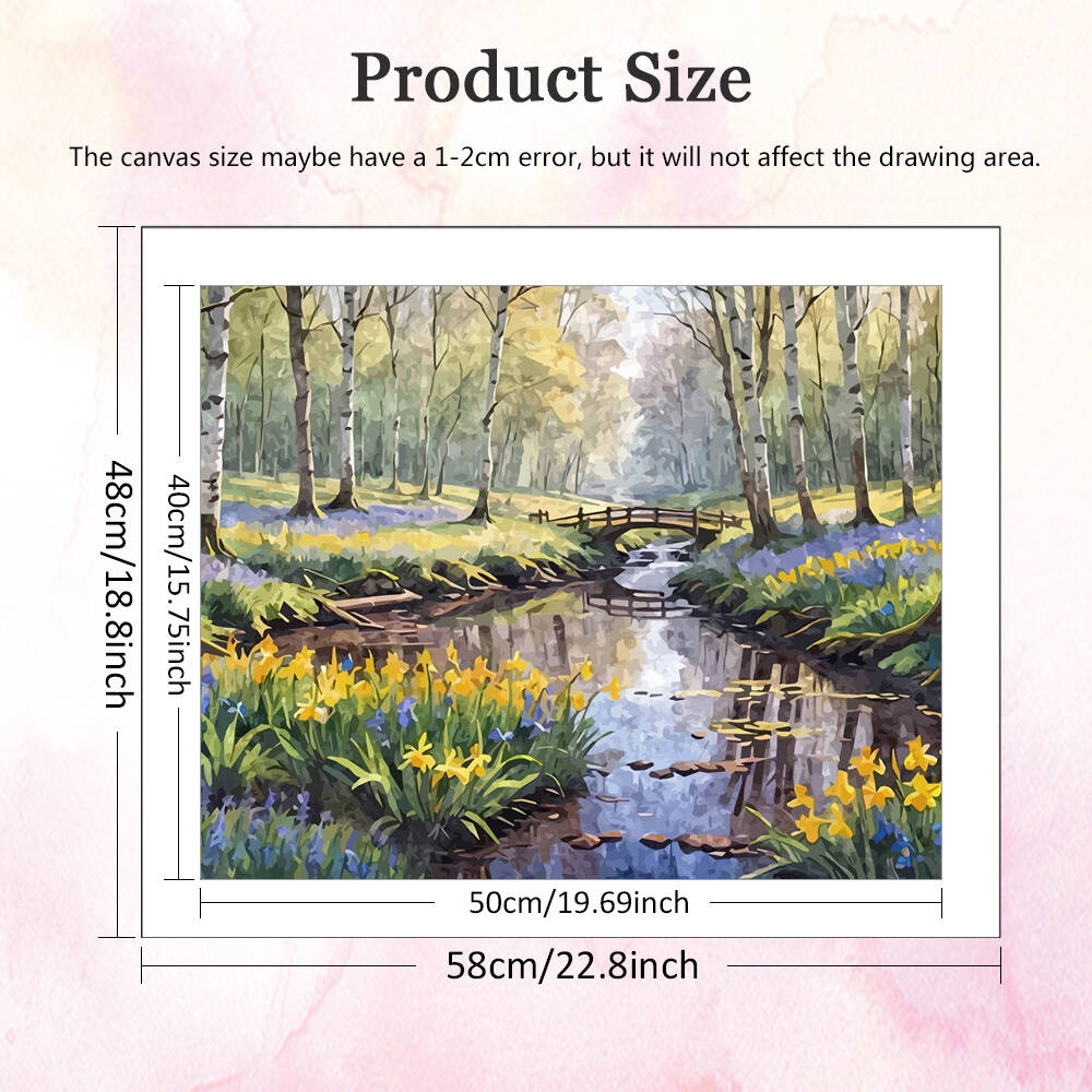 DIY Painting By Numbers Landsc - Art Craft Number recension och pris