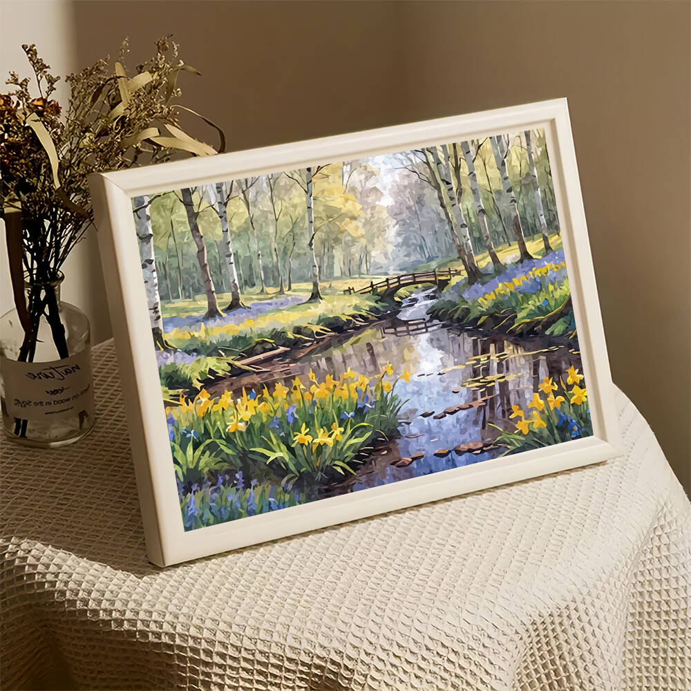 DIY Painting By Numbers Landsc - Art Craft Number recension och pris