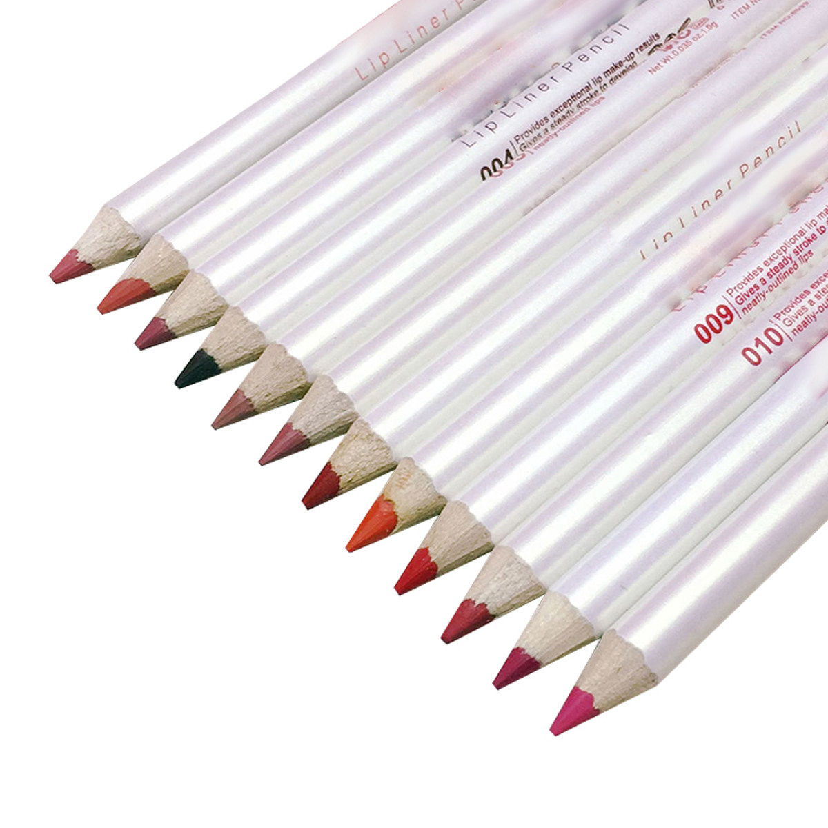 12Pcs Lip Liner Pencil Waterpr - Colored Pencil Professional recension och pris