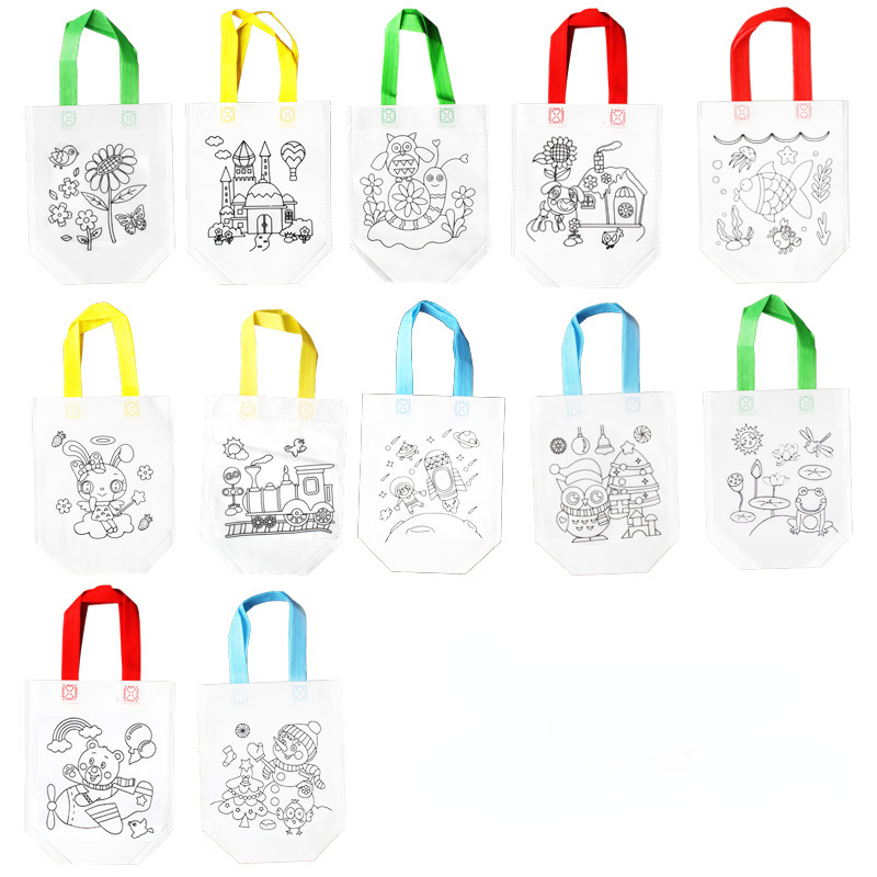 24pcs Cute Cartoon Coloring Ba - Art Craft Earth Day recension och pris