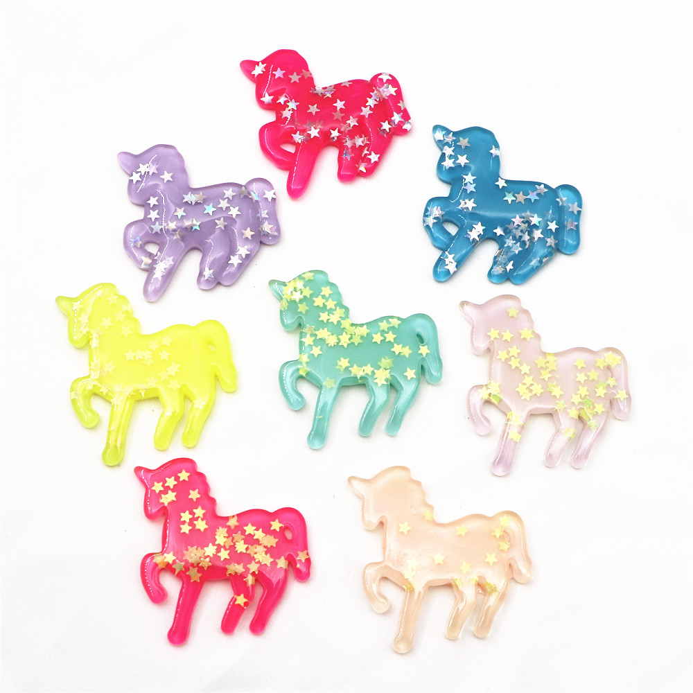 10pcs Mix Colors Cute Cartoon  - Art Craft Unicorn recension och pris