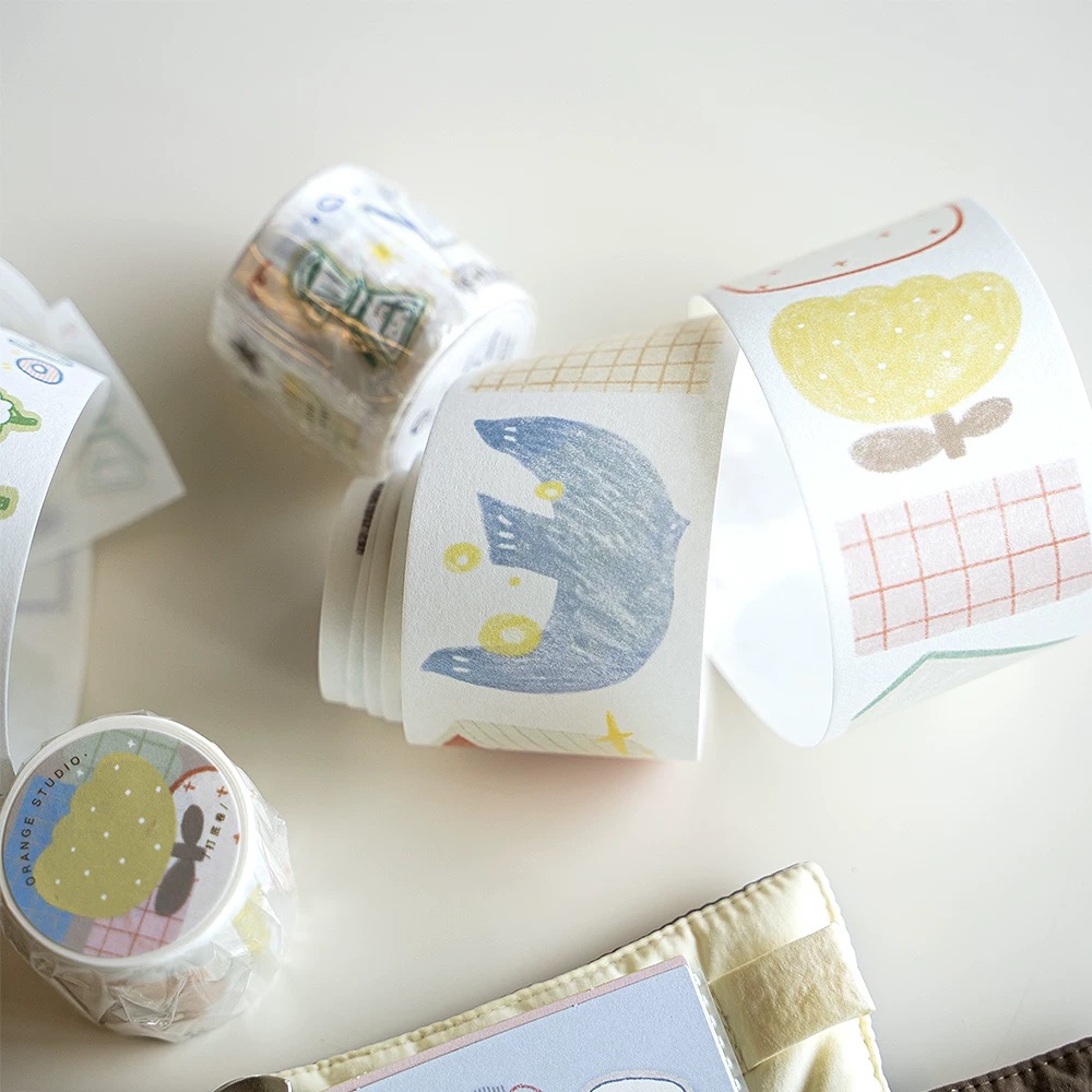 Orange Studio Vintage Graffiti - Washi Tape Rolls recension och pris