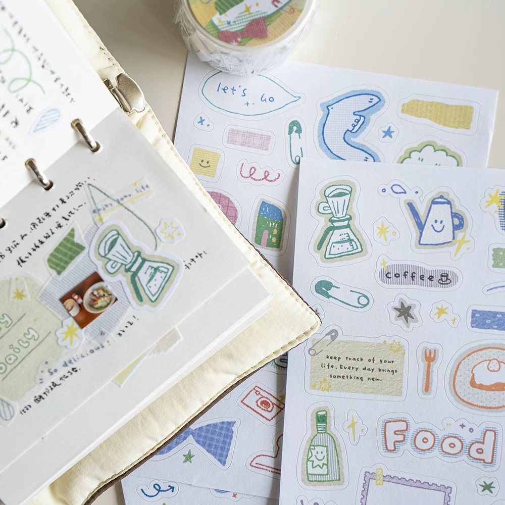 Orange Studio Vintage Graffiti - Washi Tape Rolls recension och pris
