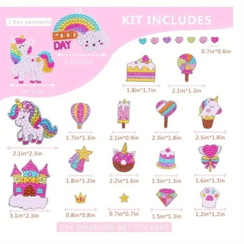 Unicorn Kids Diamond Painting  - Art Craft Unicorn recension och pris