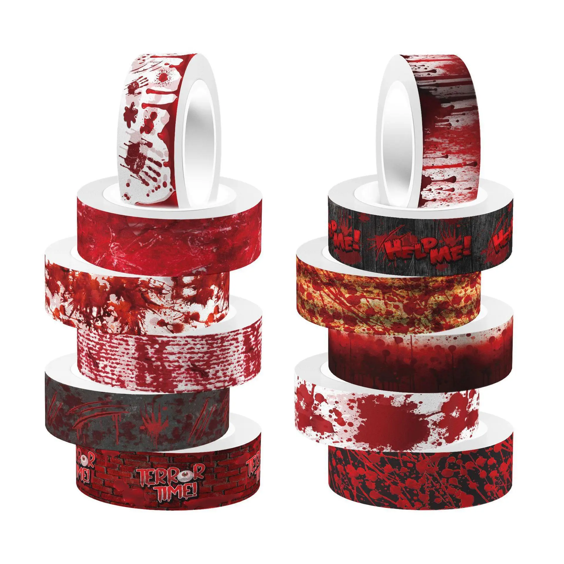 Halloween Bloody Hand Bleeding - Washi Tape Rolls recension och pris