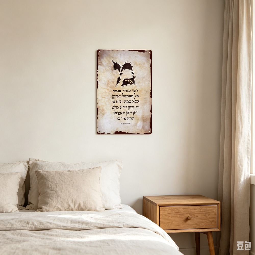 CIFBUY Vintage Hebrew Torah Sc - Art & Craft Activities For Toddlers recension och pris