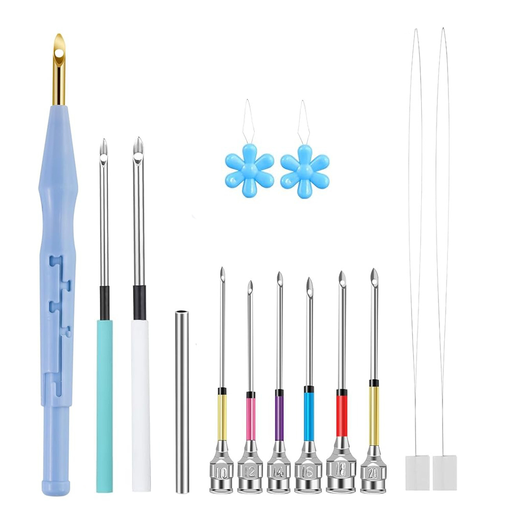 14PCS Punch Needle Set Adjusta - Punch Needle Kit recension och pris