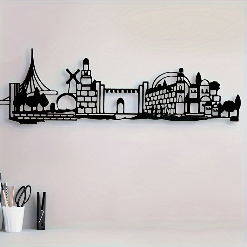 CIFBUY Metal Wall Art Jerusale - Art & Craft Activities For Toddlers recension och pris