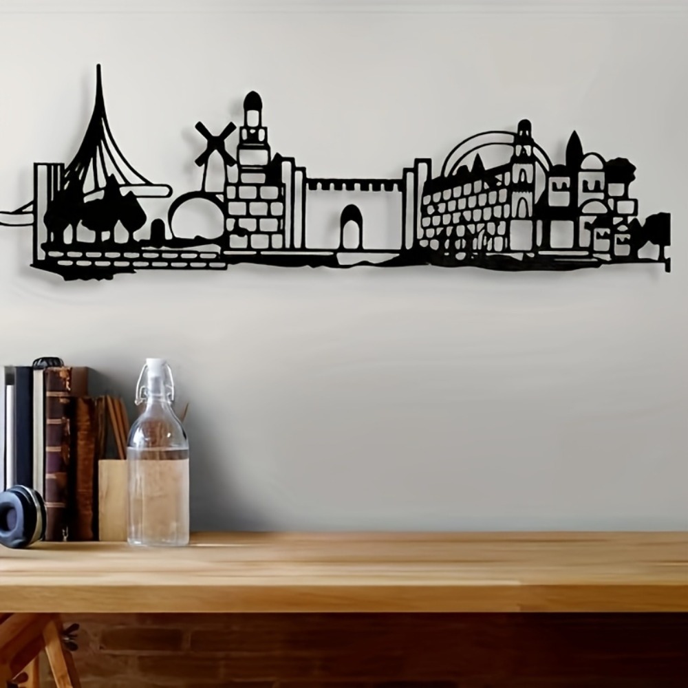 CIFBUY Metal Wall Art Jerusale - Art & Craft Activities For Toddlers recension och pris