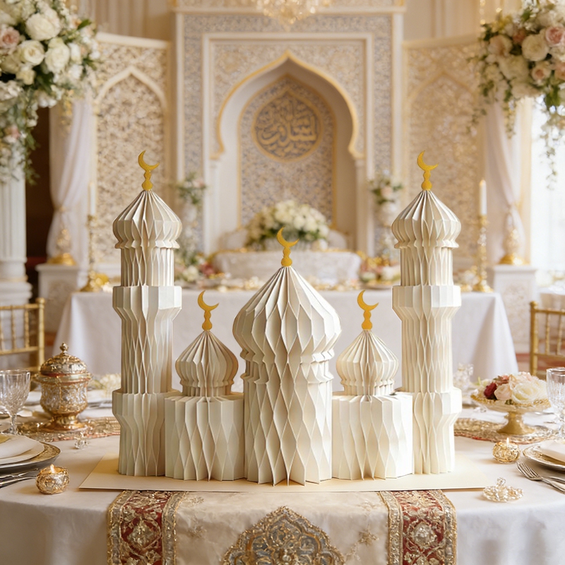 3D Honeycomb Paper Art Palace  - Art Craft Earth Day recension och pris