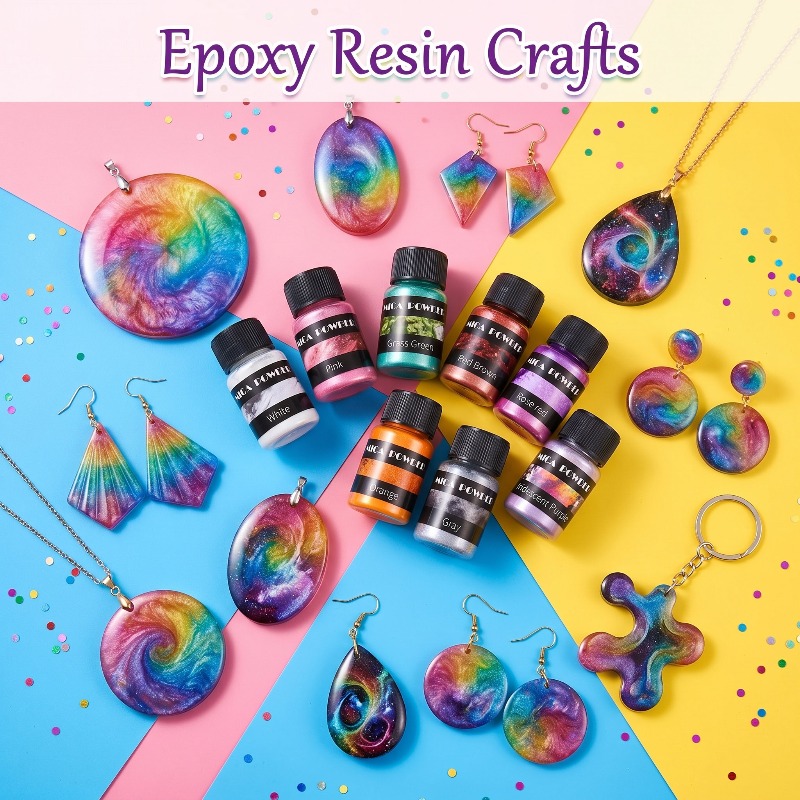 2/24 color metal pigment powde - Resin Pigment Powder recension och pris