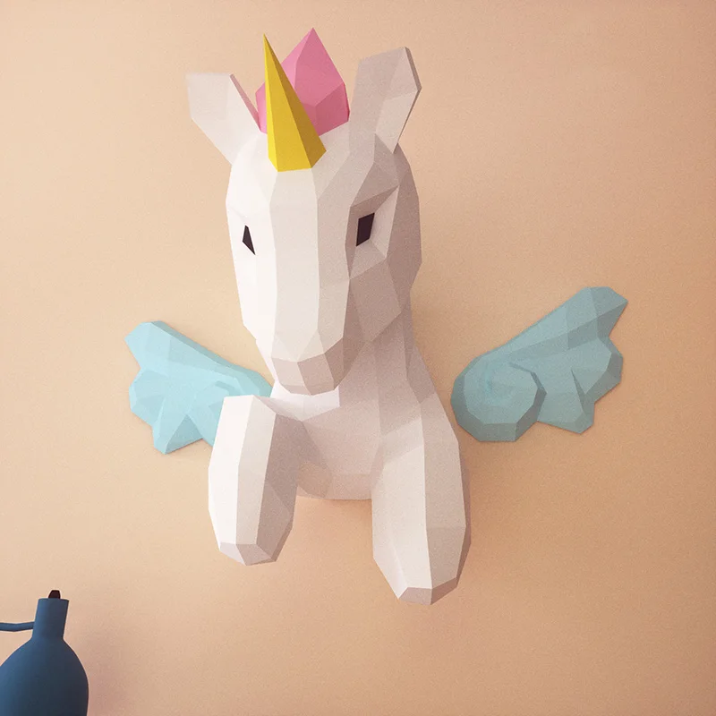 Rainbow Unicorn Animal Wall De - Art Craft Unicorn recension och pris