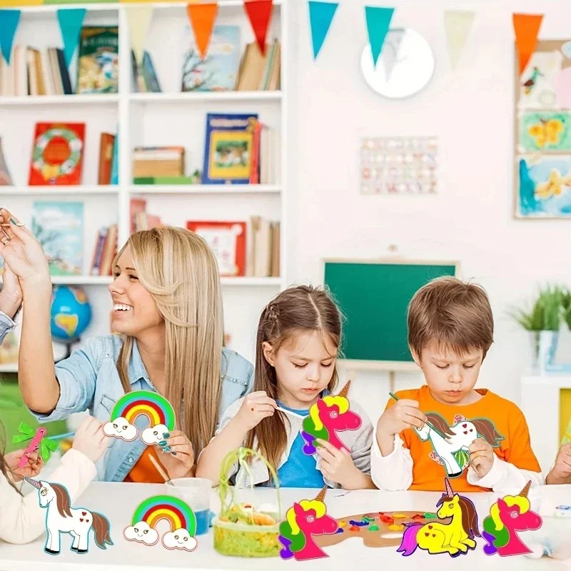 24pcs high-quality unicorn woo - Art Craft Unicorn recension och pris