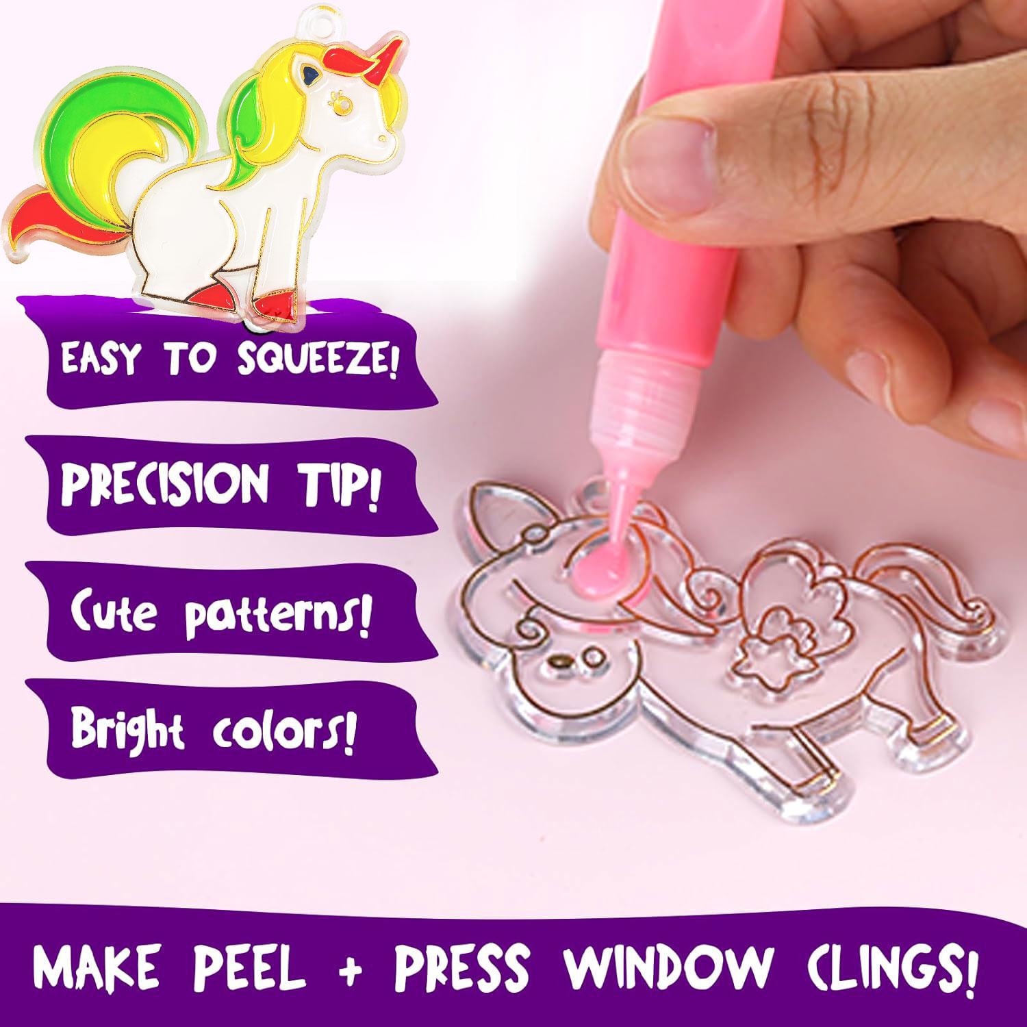 Create Your Own Window Art Sun - Art Craft Unicorn recension och pris