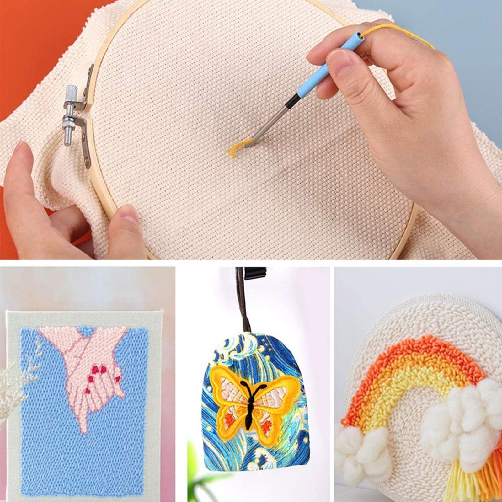 Punch Needle Embroidery Kit wi - Punch Needle Kit recension och pris