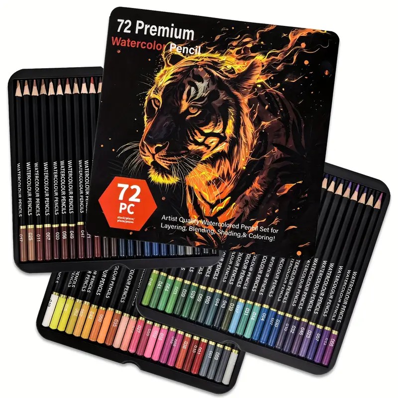 Brutfuner 72 Watercolor Pencil - Colored Pencil Professional recension och pris