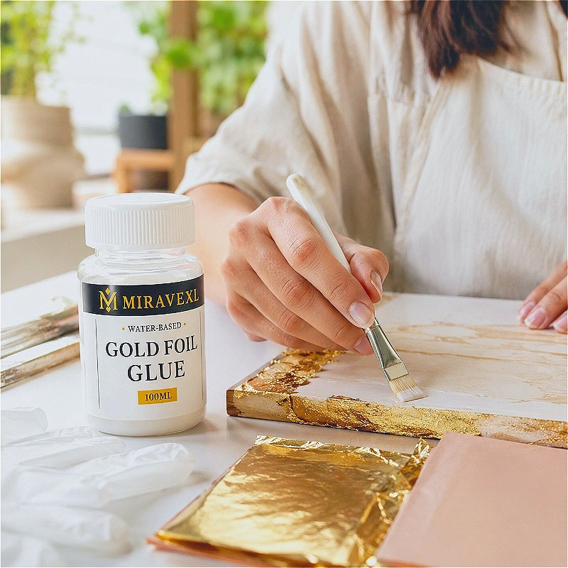 50/100ml Water Based Gold Foil - Art Craft Earth Day recension och pris