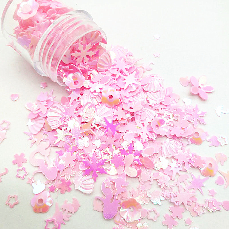 10g Pink Sequins Mix Sequin fo - Art Craft Unicorn recension och pris