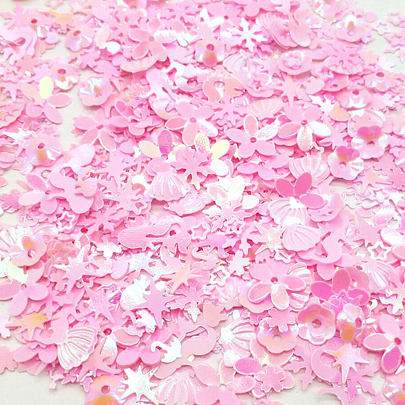 10g Pink Sequins Mix Sequin fo - Art Craft Unicorn recension och pris