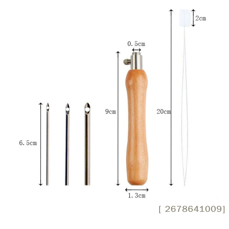 ⚑5Pcs Punch Needle Set 2.5mm/3 - Punch Needle Kit recension och pris