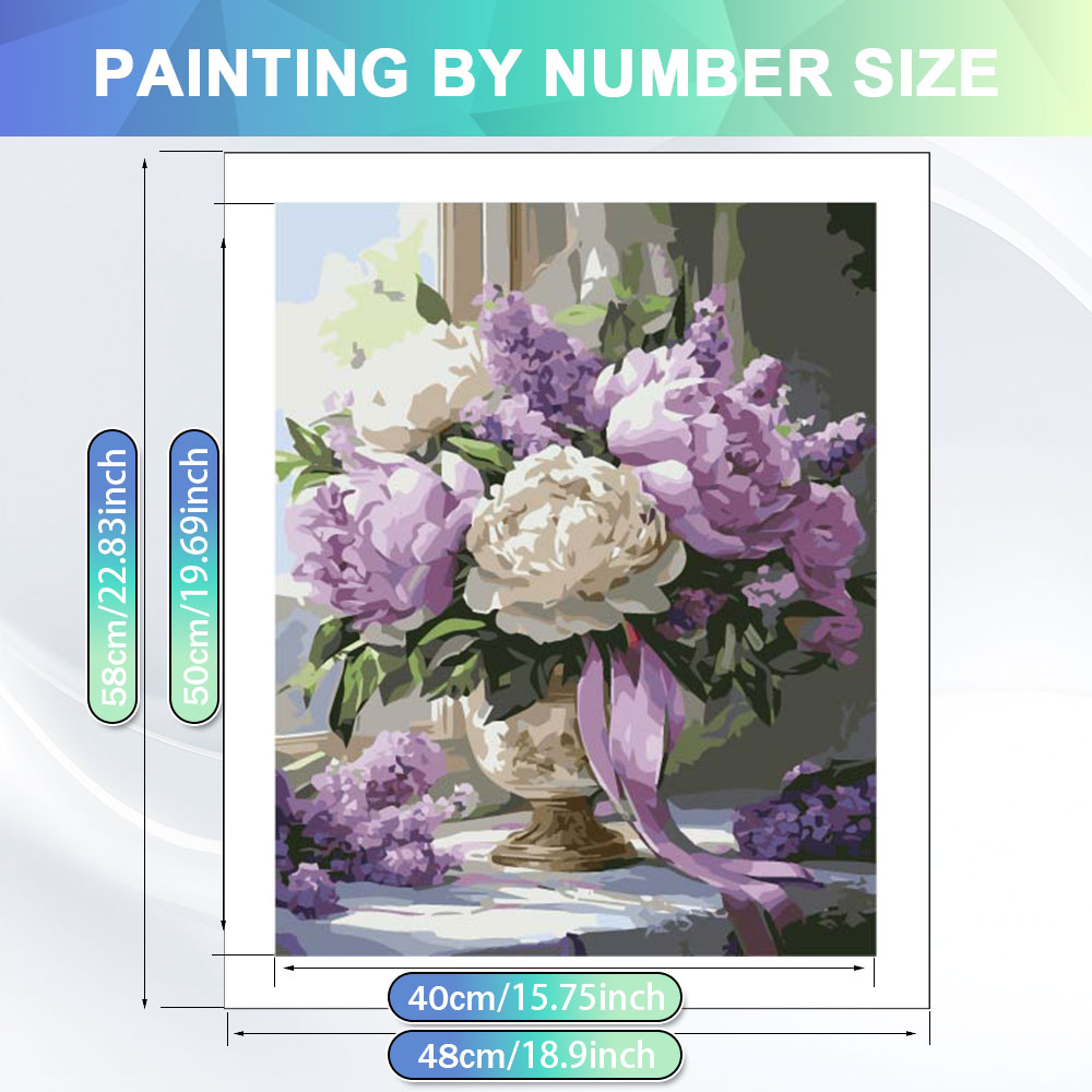 HUACAN Painting By Numbers Adu - Art Craft Number recension och pris
