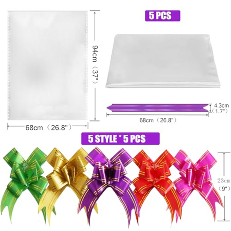 Big Clear Cellophane Wrap For  - Art Craft Earth Day recension och pris