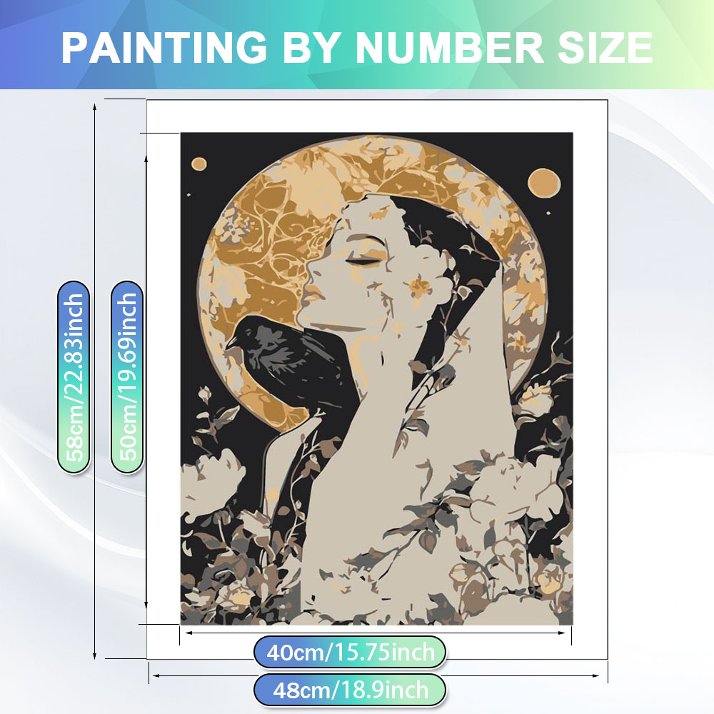 HUACAN Diy Oil Painting By Num - Art Craft Number recension och pris
