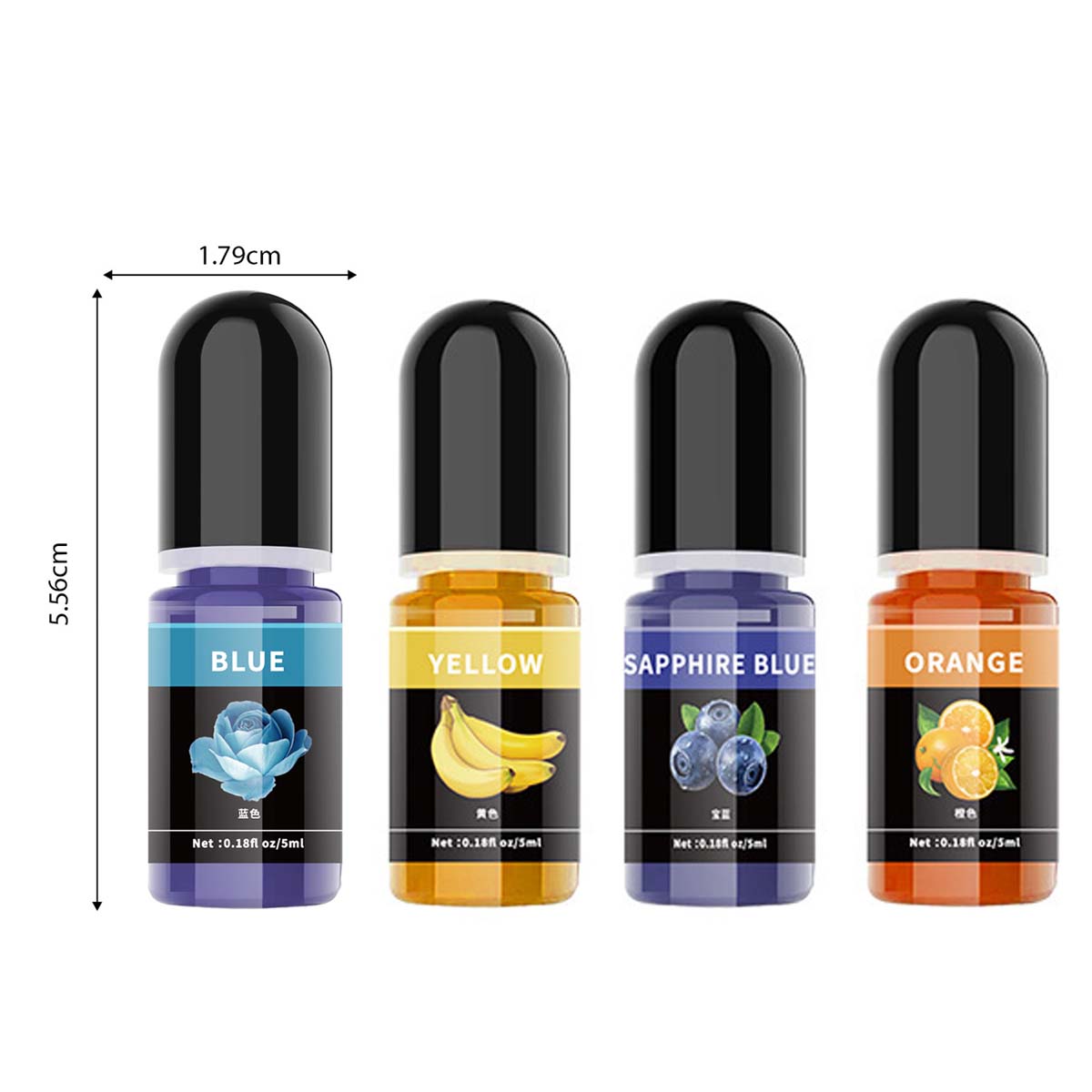 5ml/Bottle Epoxy Resin Pigment - Resin Pigment Powder recension och pris