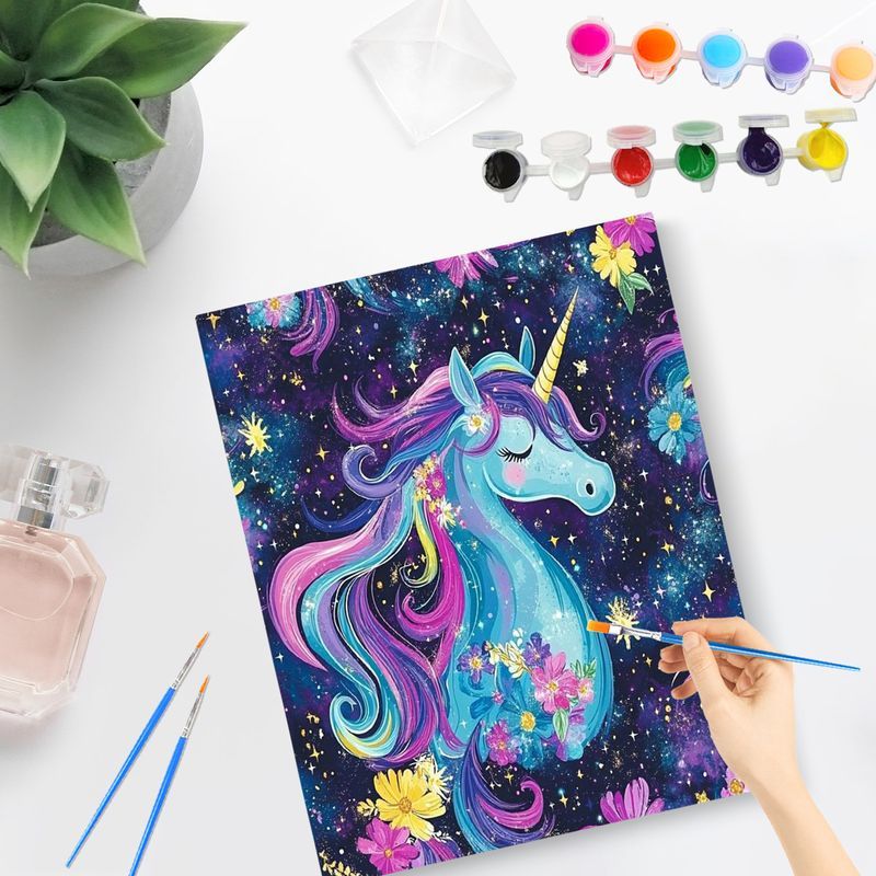 PhotoCustom Purple Unicorn Pai - Art Craft Unicorn recension och pris