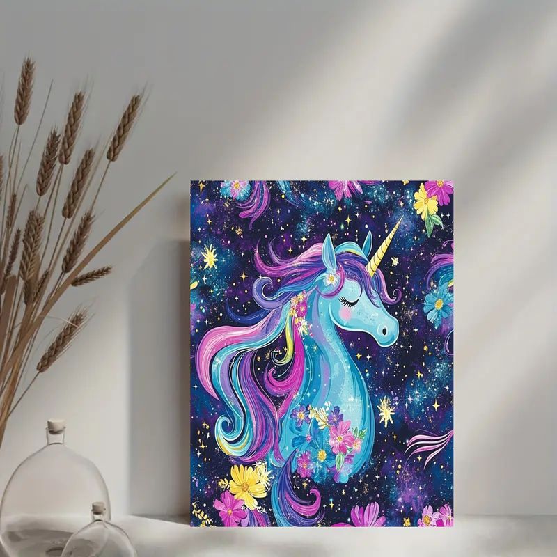 PhotoCustom Purple Unicorn Pai - Art Craft Unicorn recension och pris