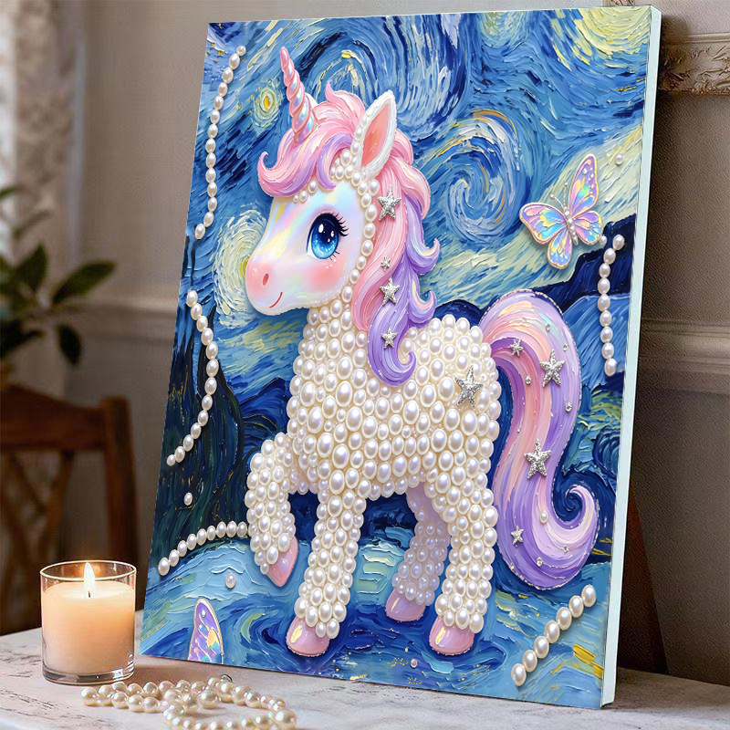 DIY Pearl Painting Art Kit 3D  - Art Craft Unicorn recension och pris